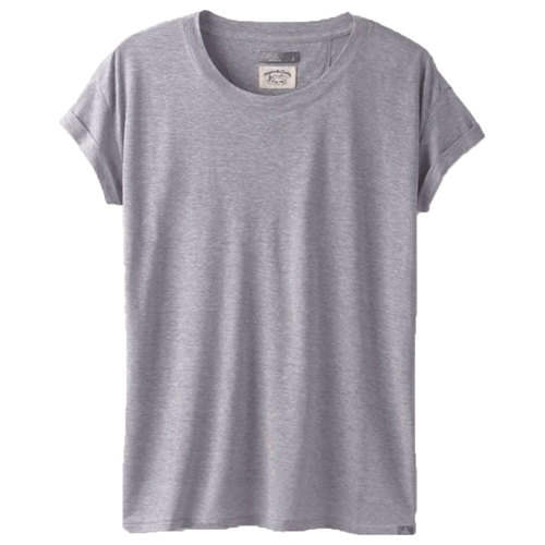 PrAna Cozy Up T-Shirt for Women Small Heather Grey